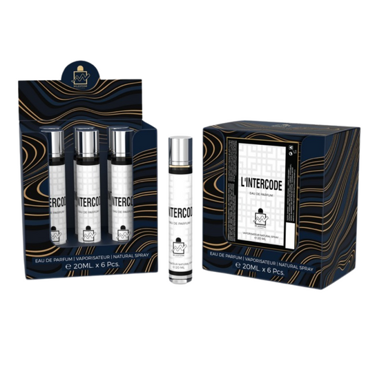 L'Intercode Eau De Parfum 5x 20ml Plus 1 Free Tester