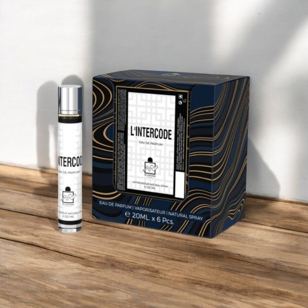 L'Intercode Eau De Parfum 5x 20ml Plus 1 Free Tester