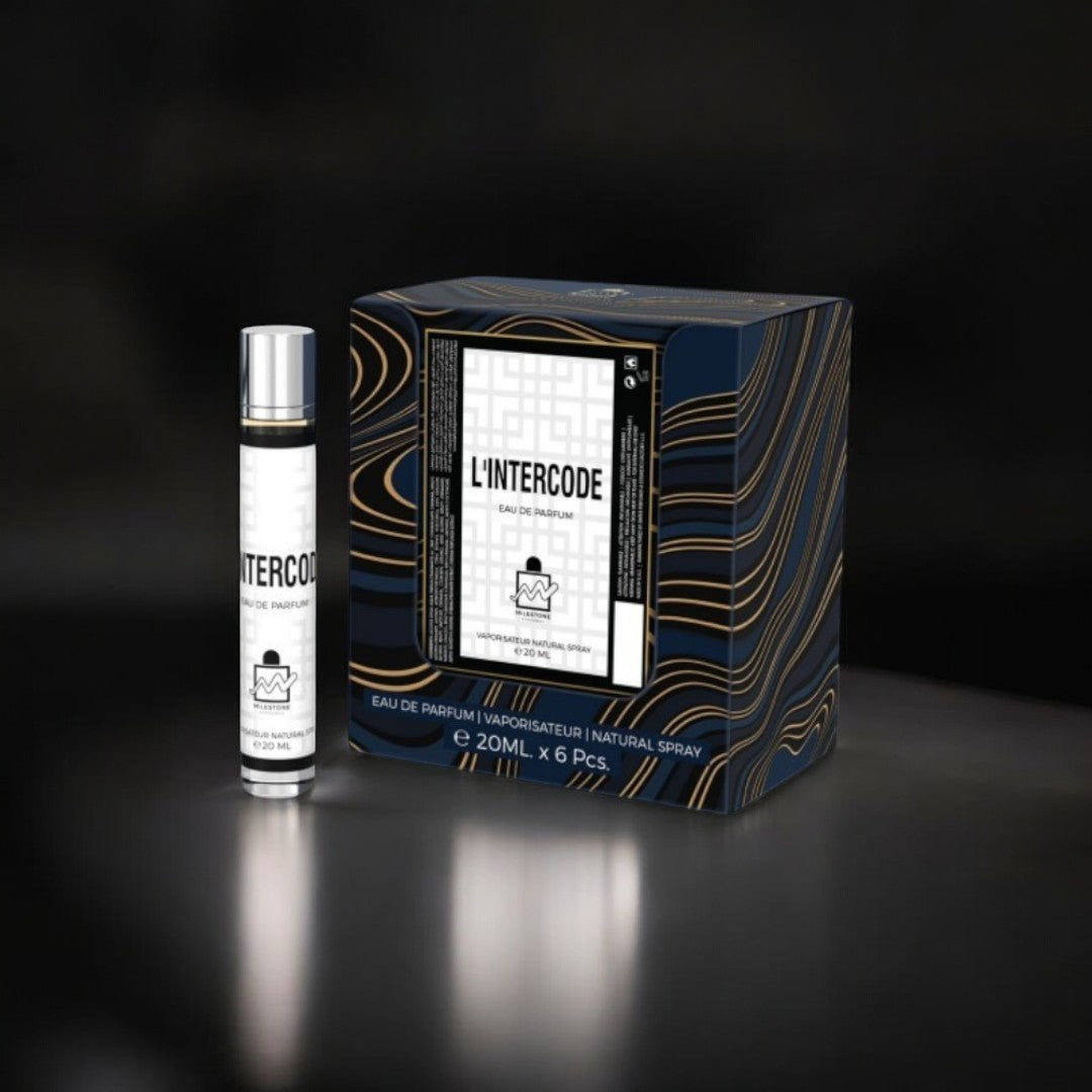 L'Intercode Eau De Parfum 5x 20ml Plus 1 Free Tester