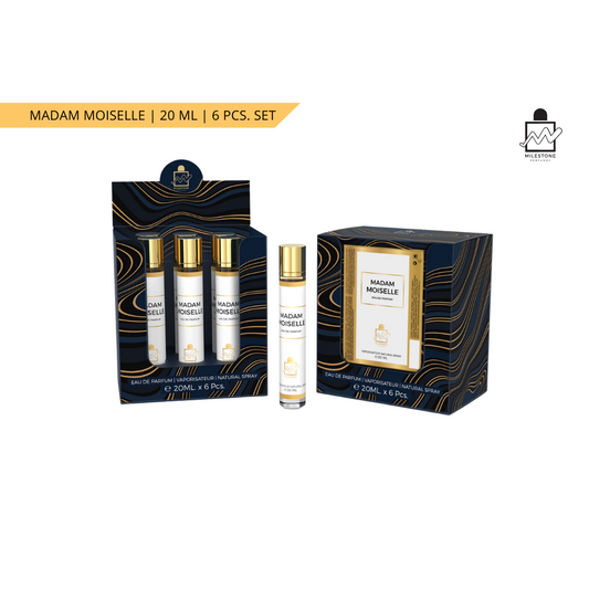 Madam Moiselle Eau De Parfum 5x 20ml Plus 1 Free Tester