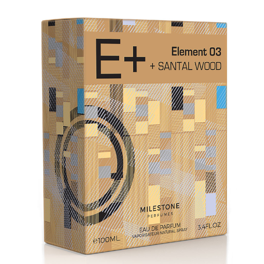 ELEMENT 03 + SANTAL WOOD 100ML EDP (UNISEX)