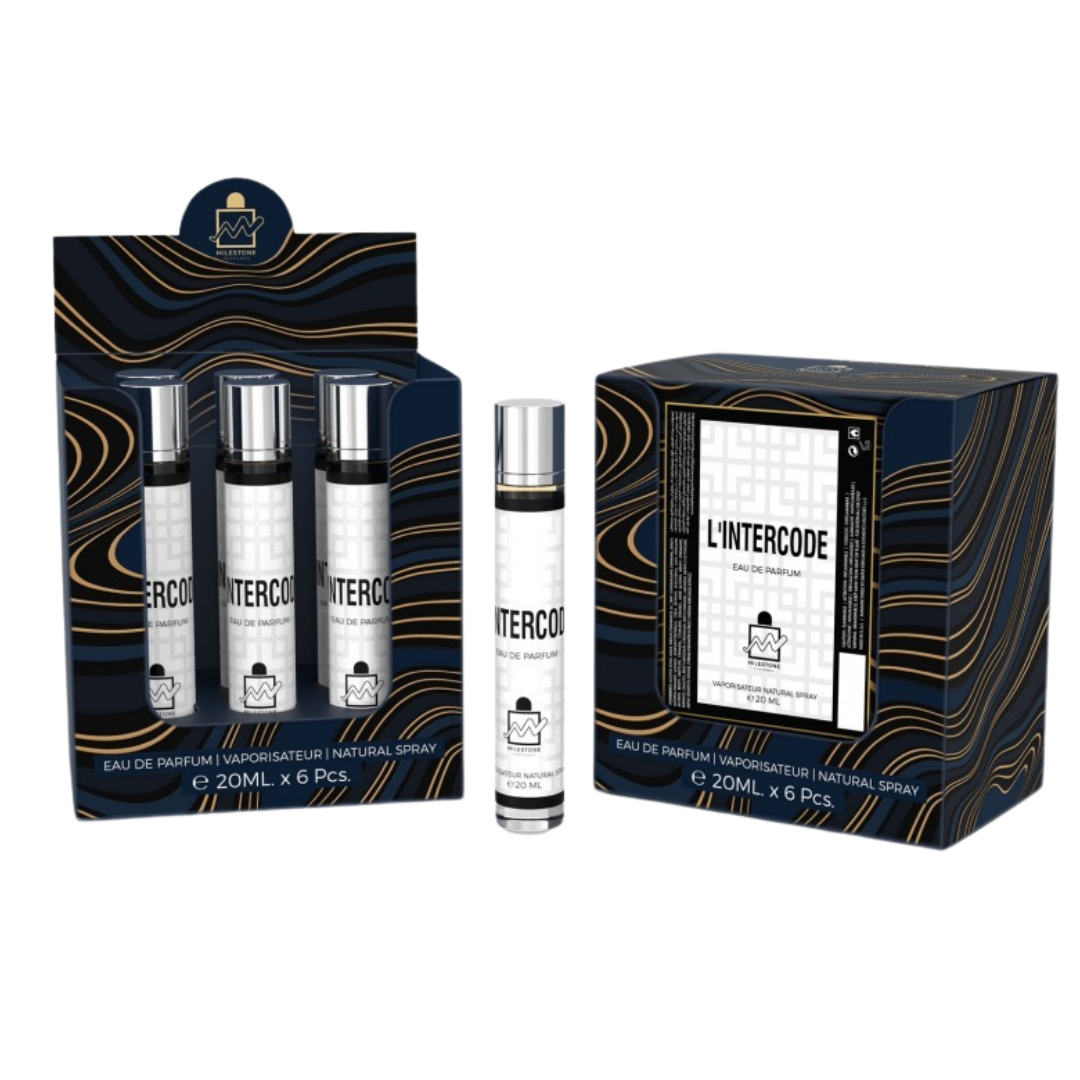 L'Intercode  Eau De Parfum 5x 20ml Plus 1 Free Tester