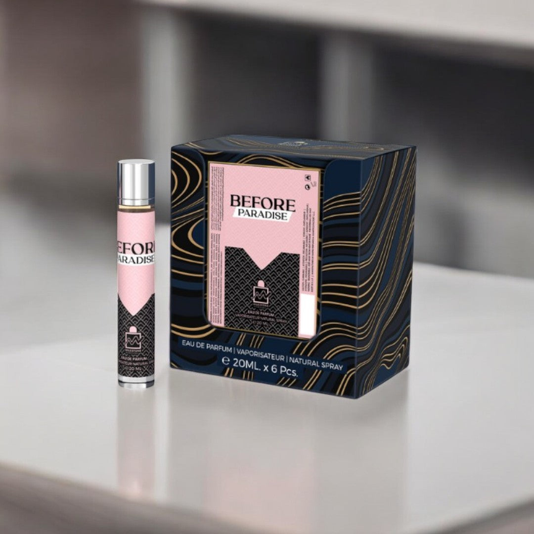 Before Paradise  Eau De Parfum 5x 20ml Plus 1 Free Tester