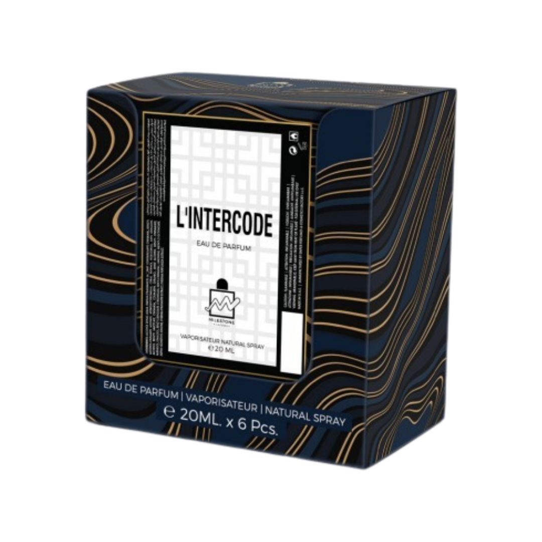 L'Intercode  Eau De Parfum 5x 20ml Plus 1 Free Tester