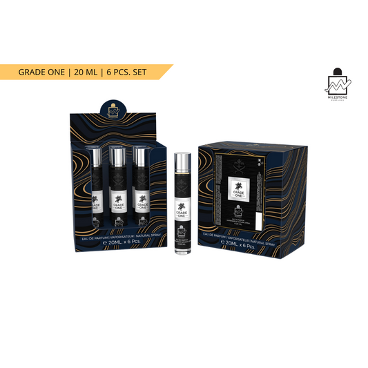 Grade One  Eau De Parfum 5x 20ml Plus 1 Free Tester