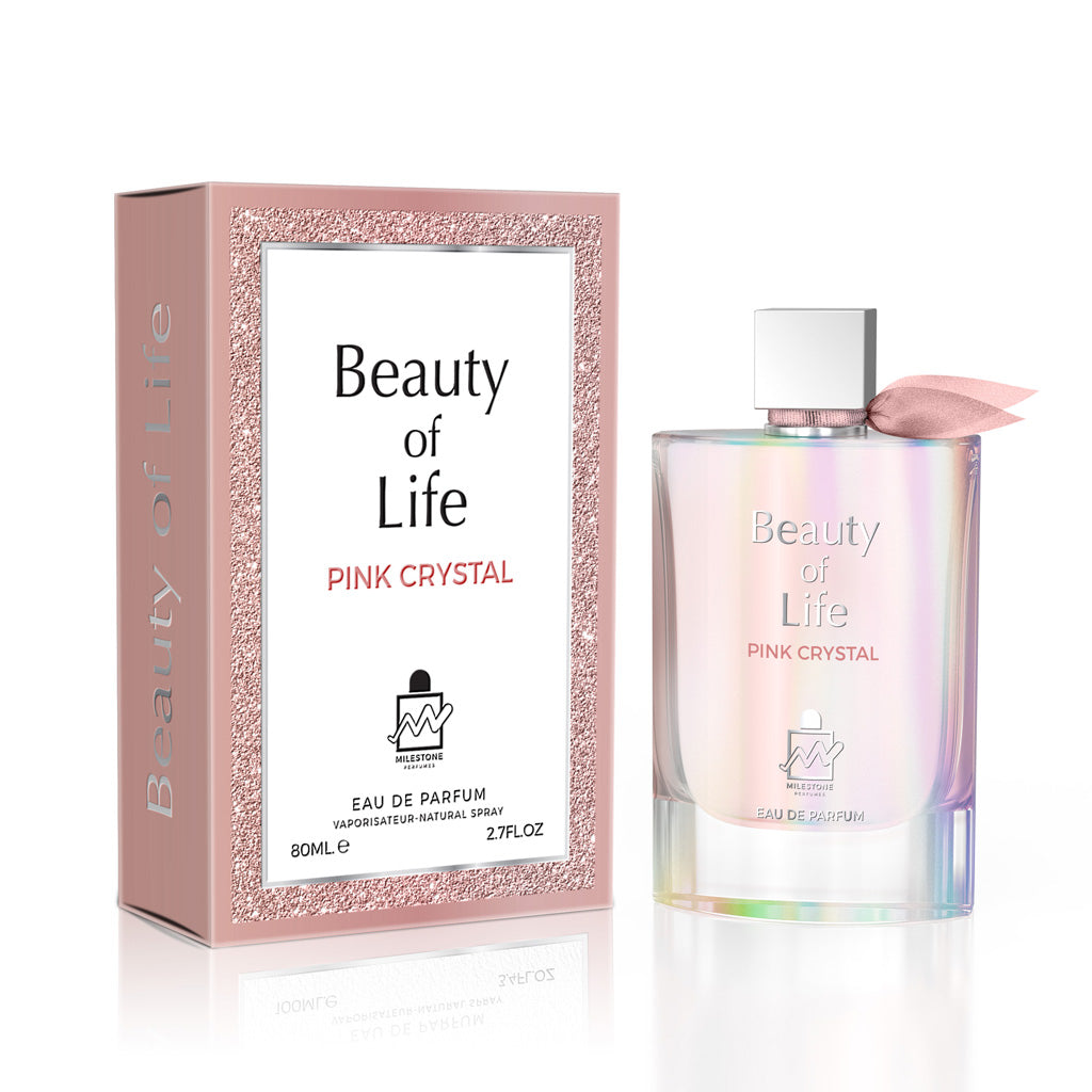 Beauty of Life Pink Crystal (Pour Femme)  80ML