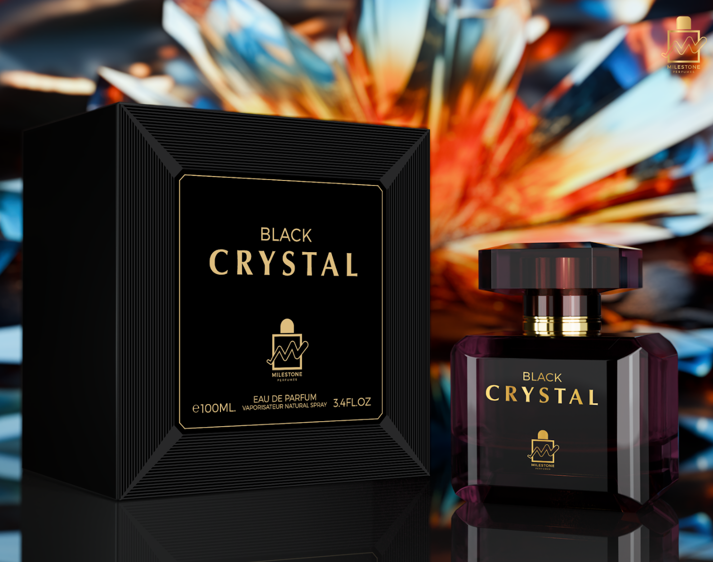Black Crystal (Pour Femme)  100ML EDP