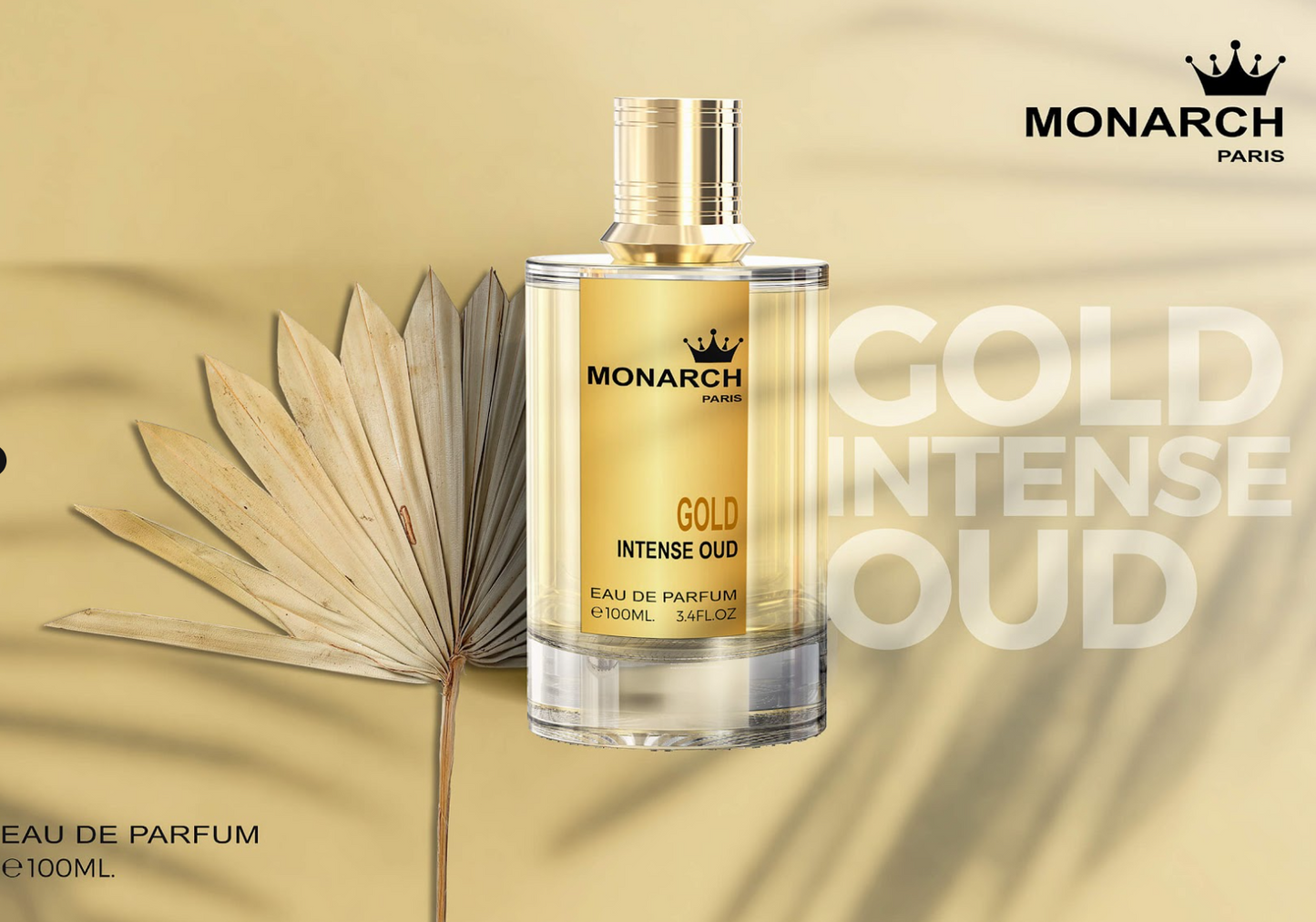 Monarch Gold Intense Oud (Unisex)  100ML EDP