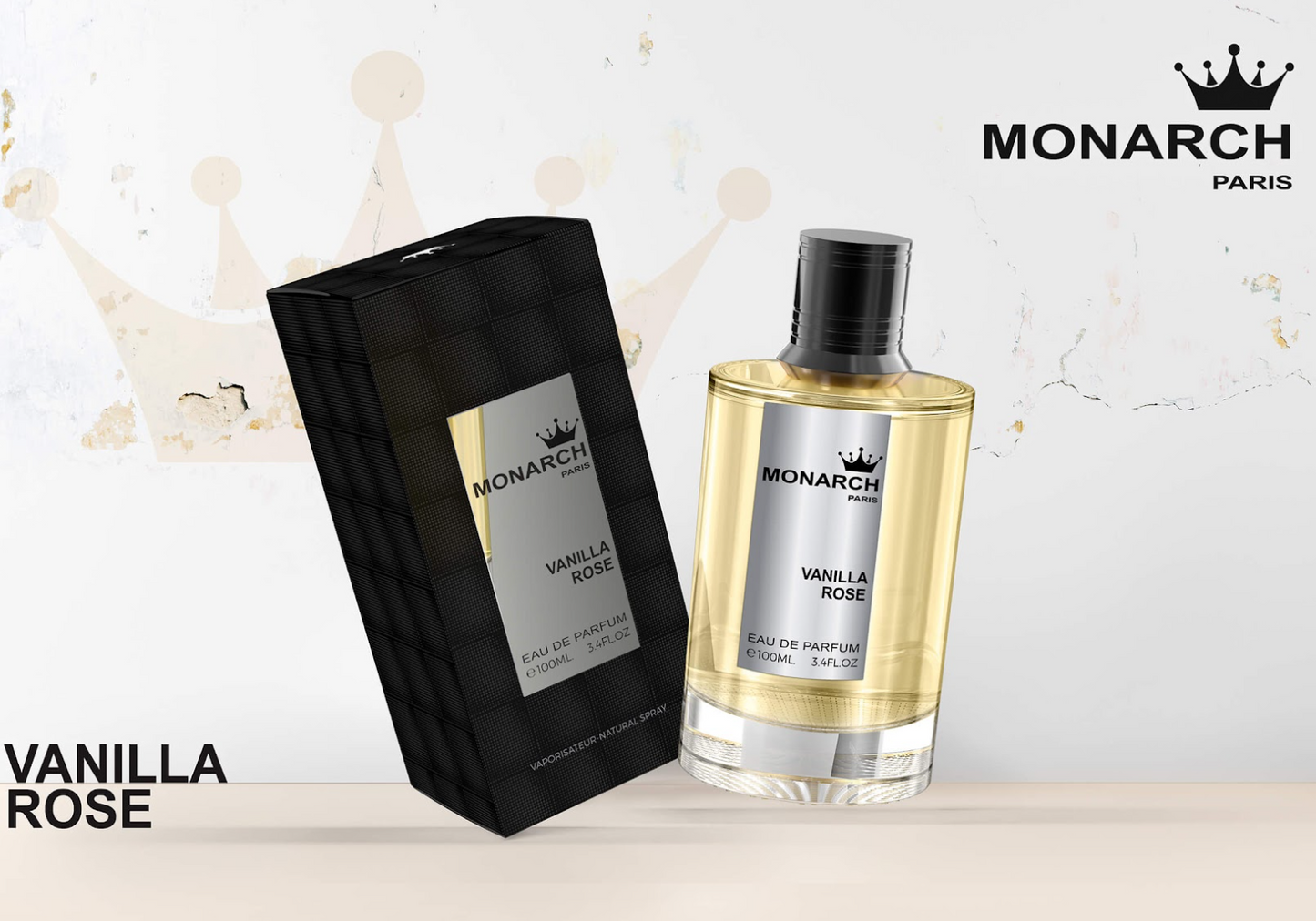 Monarch Vanilla Rose (Unisex)  100ML EDP