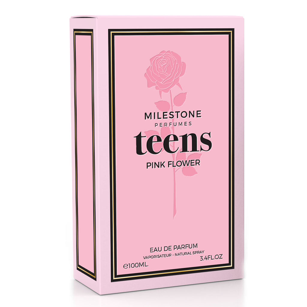 Teens Pink Flower (Pour Femme)  100ML EDP